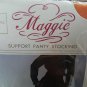 NEW- VINTAGE Maggie Orange One Size Support sheer Pantyhose 90-160 LBS 5-5' 10"