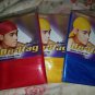 New - Set of 3 Challenger Original Du-Rag with long-tie , yellow, red, blue