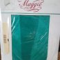 NEW- VINTAGE Maggie Green One Size Support sheer Pantyhose 90-160 LBS 5-5' 10"