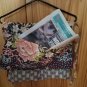 Organizer Bag Tote Cotton textile for walker, wheelchairs or Hanger 26.5âx16.5â