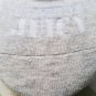 Juicy Couture 3 pairs NEW solid white,gray &black liners 80% Cotton shoe sz 4-10