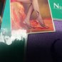 Nu & Nu LEGS sheer purple with FLOCK & RHINESTONE Pantyhose,ONE SIZE 100-165 LBS