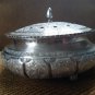 Antique/Vintage Persian Esfahan-Silver over copper, Nut Candy or Sugar Bowl