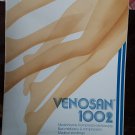 VTG-NIB-Venosan 1002  Compression Medical Stockings X long leg w Toe Med A-G Tan
