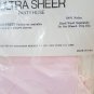 New-Ultra sheer sandalfoot  Pantyhose pettite pink color 100-115  LBS 5'-5' 3"