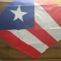 NEW UNISEX Puerto Rico Flag metal bead word Face Mask, 22"x22" Bandana, Scarf