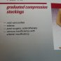 Jobst Graduated Compression Stockings 18-25mm thigh legthSmall Fast Fit Open Toe