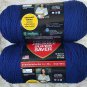 New soft navy colorRed Heart Super Saver Acrylic Yarn 2  total 22.9 Oz. 646 gr.