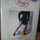 NEW- VINTAGE Maggie Purple One Size Support sheer Pantyhose 90-160 LBS 5-5' 10"