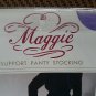 NEW- VINTAGE Maggie Purple One Size Support sheer Pantyhose 90-160 LBS 5-5' 10"