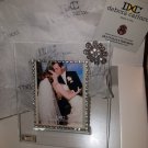 IDC Debora Carlucci Collection picture Frame Swarovski Crystal border & flower