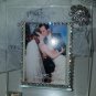 IDC Debora Carlucci Collection picture Frame Swarovski Crystal border & flower