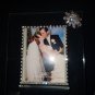 IDC Debora Carlucci Collection picture Frame Swarovski Crystal border & flower