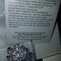 IDC Debora Carlucci Collection picture Frame Swarovski Crystal border & flower