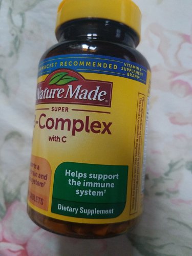 NewNature Made Super B Complex with Vitamin C Tablets, 140 tablets Exp:Feb 2024.