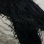 NWT Betsey Johnson Black Feathery Sparkling Wrap Scarf Shawl 72"X21" for Party