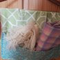 Organizer Handmade Tote cotton textile Bag wheelchair,walker,hanger 27âx17â