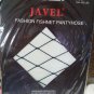 NEW- VINTAGE JAVEL Black Big Fishnet Pantyhose one size 100-165 LBS, 5'-5' 10"