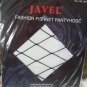NEW- VINTAGE JAVEL Black Big Fishnet Pantyhose one size 100-165 LBS, 5'-5' 10"