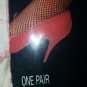 NEW-Red Fishnet Pantyhose one size fits 90-165 LBS, 5'-5' 9" Fashion Accessory