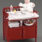 Dollhouse BABY CHANGING TABLE Reutter Porcelain Miniature Nursery Furniture 1:12 Scale