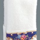 Dollhouse BLUE ROYAL BATH TOWEL Reutter Porcelain Miniatures 1:12 Scale
