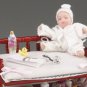 Dollhouse BABY CHANGING TABLE Reutter Porcelain Miniature Nursery Furniture 1:12 Scale