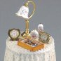 Dollhouse PINK ROSE SKIRTED TABLE Reutter Porcelain iniature Furniture 1:12 Scale