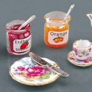 Dollhouse CONTINENTAL BREAKFAST SET Reutter Porcelain Miniatures 1:12 Scale