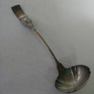 Antique Floral Motif Pairpoint Silver Plate Large Ladel 11"