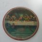 Vintage Metal Picture Button Religion The Last Supper