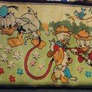 Vintage 1970's Disney Donald Duck Huey Dewy And Lewie Nephews Floor Rug
