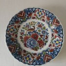 Vintage Holland Bird Delft Red,Blue and Yellow Decorative Wall Plate