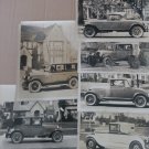 Vintage Antique Automobile Photo Lot 6 B&W 8x10 Photo's