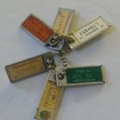 Vintage Automobile DAV Mini Key Chain License Plates Various States