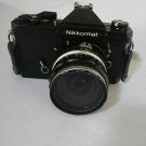 Vintage Nikkormat black body FT2 Nikkor-H Auto 1:3.5 f=2.8 lens
