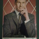 Vintage Johnny Carson Signed Autograph Unused Postcard Sahara Hotel