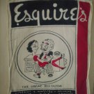 Vintage 1940's Esquire's The Great Dictator Hanky Hankie