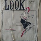 Vintage 1940's Take a LOOK Hanky Hankie