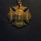 Vintage 1868- 1968 Storm King Fire Engine Co.2 NY 100th Year Anniversary Necklace
