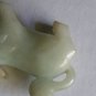Vintage Jade Carved Foo Dog