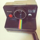 Vintage Polaroid SX-70 Presto Rainbow Stripe Camera TESTED