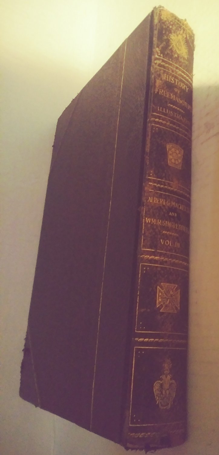 Antique 1898-1906 Vol.3 The History Of Freemasonary Illustrated Book