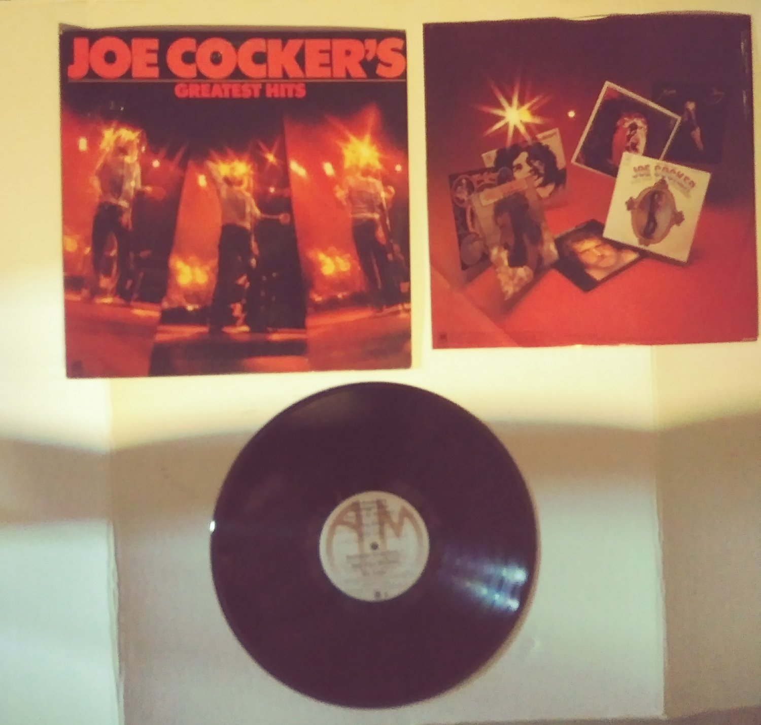 Vintage 1977 Album Joe Cocker Greatest Hits LP