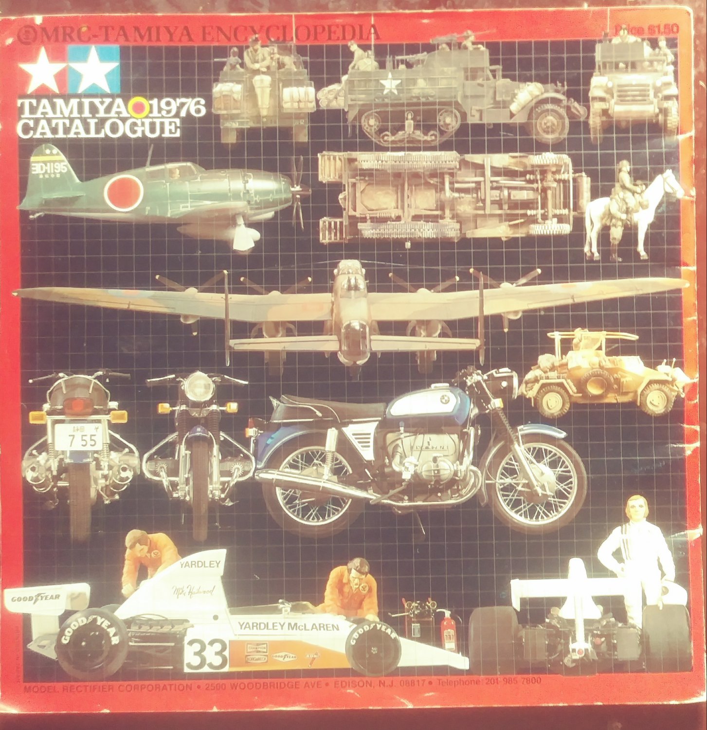 1976 MRC Tamiya Encyclopedia Model Kit Catalog