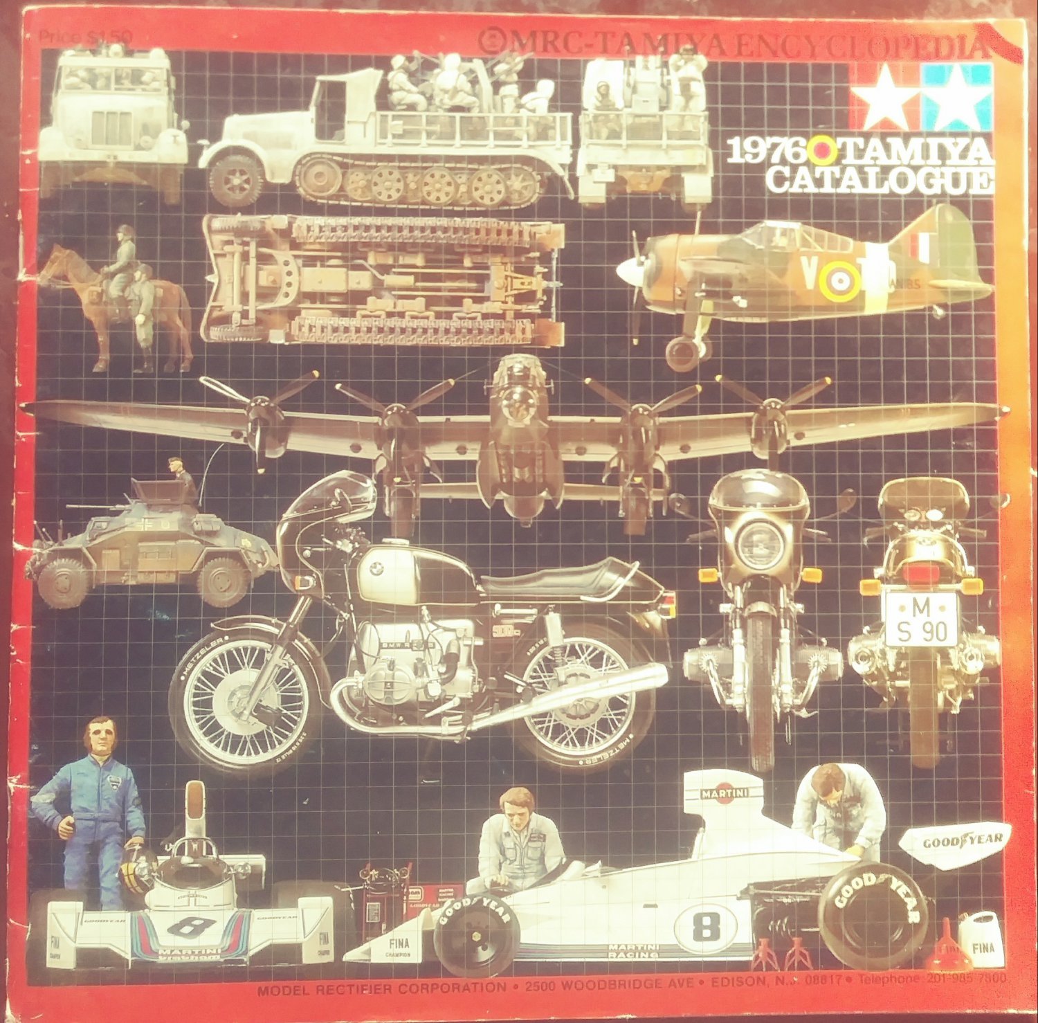 1976 MRC Tamiya Encyclopedia Model Kit Catalog