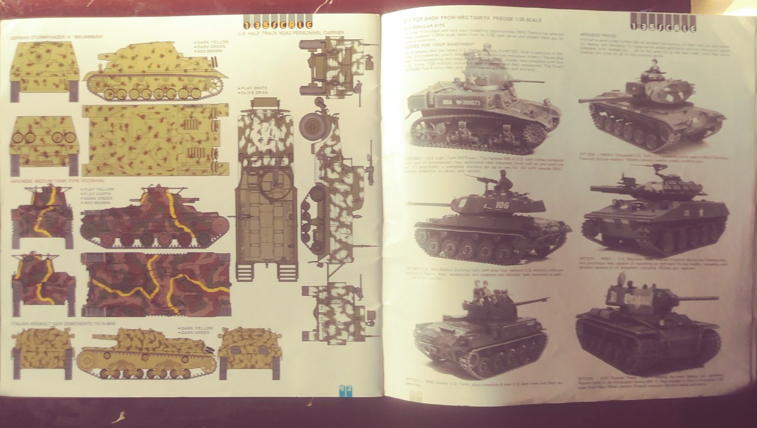 1976 MRC Tamiya Encyclopedia Model Kit Catalog