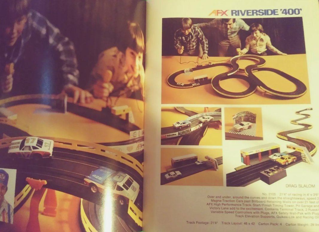 1977 AFX Aurora Dealer Catalog AFX Racing HO slot cars