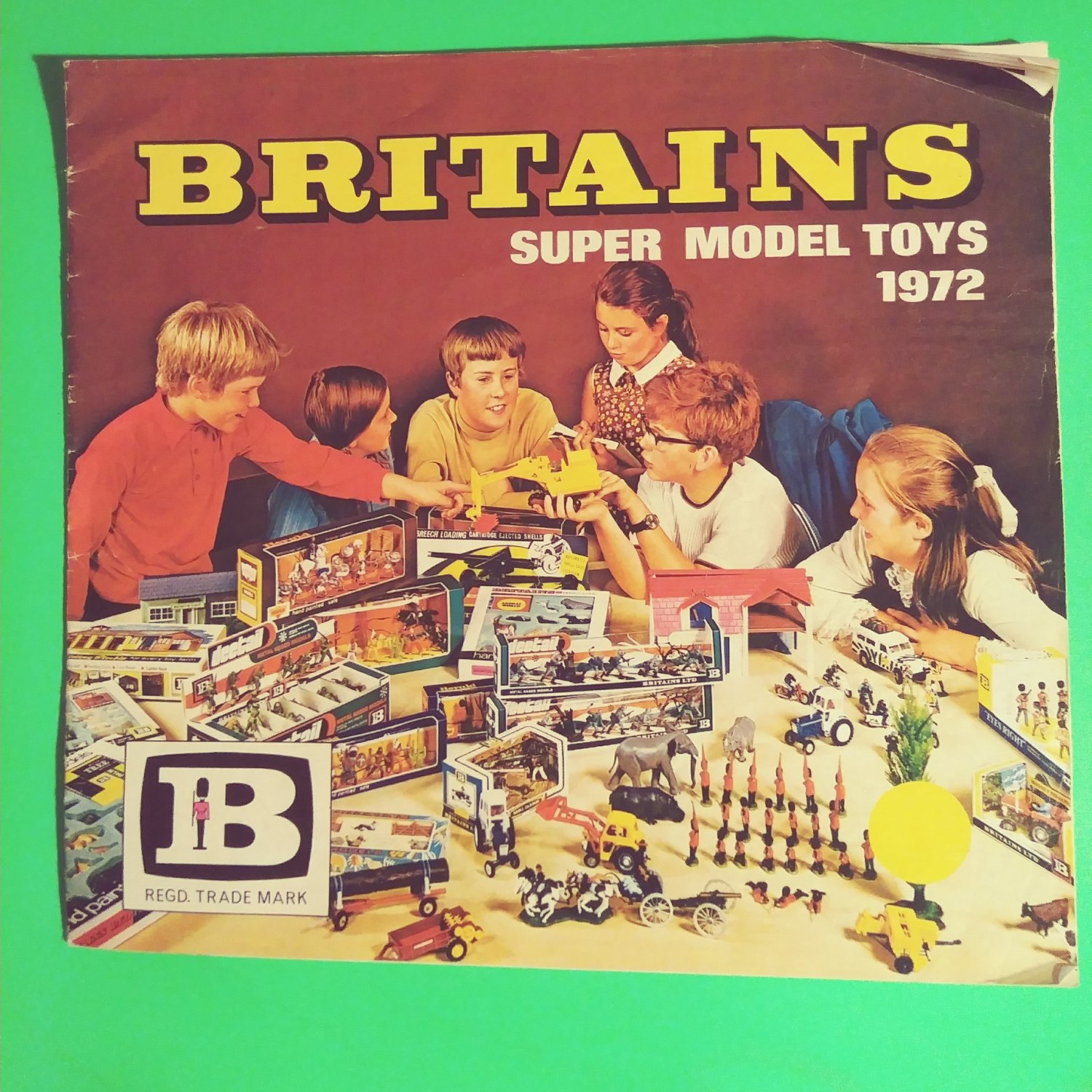 1972 Toy Catalog Britains Soldiers Farm Army And Motorcycles