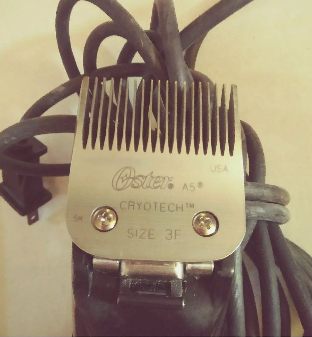 Oster Golden A5 Used Clippers w/3F Cryotech Blade Detachable Single Speed